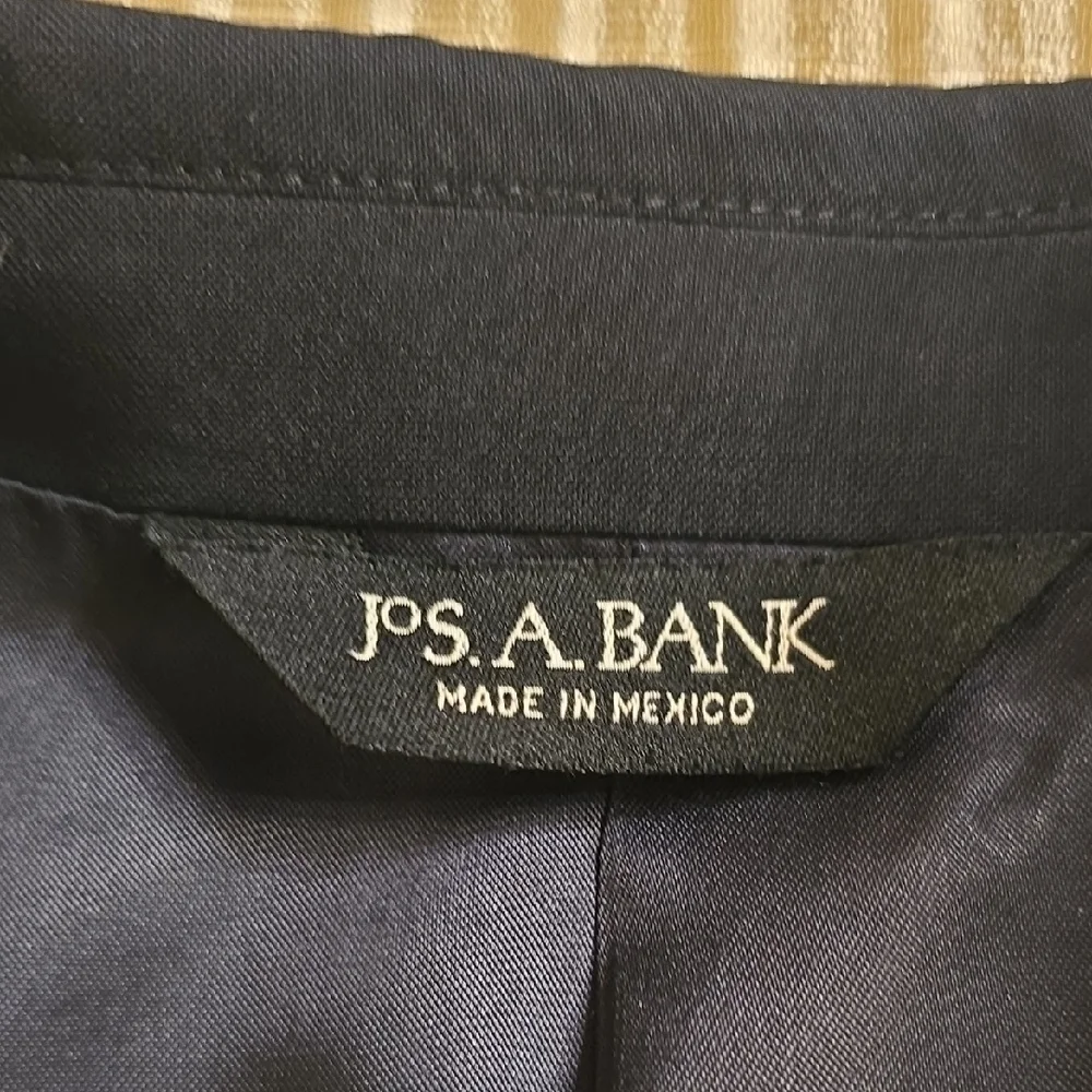 Jos. A. Bank Wool Dark Blue Men's Blazer